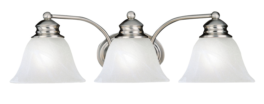 Malaga Bath Vanity Satin Nickel (MRSN)