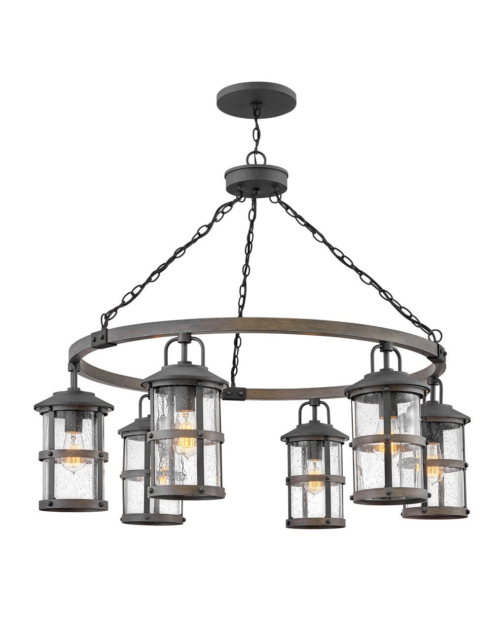 Lakehouse Large Chandelier by Hinkley - view 5