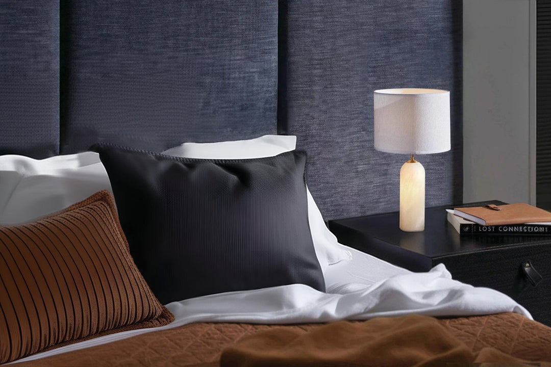 Firma Alabaster Table Lamp by Beacon Lighting - view 2