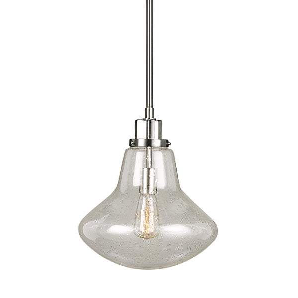 Dayton Pendant in Brushed Chrome by Russell
