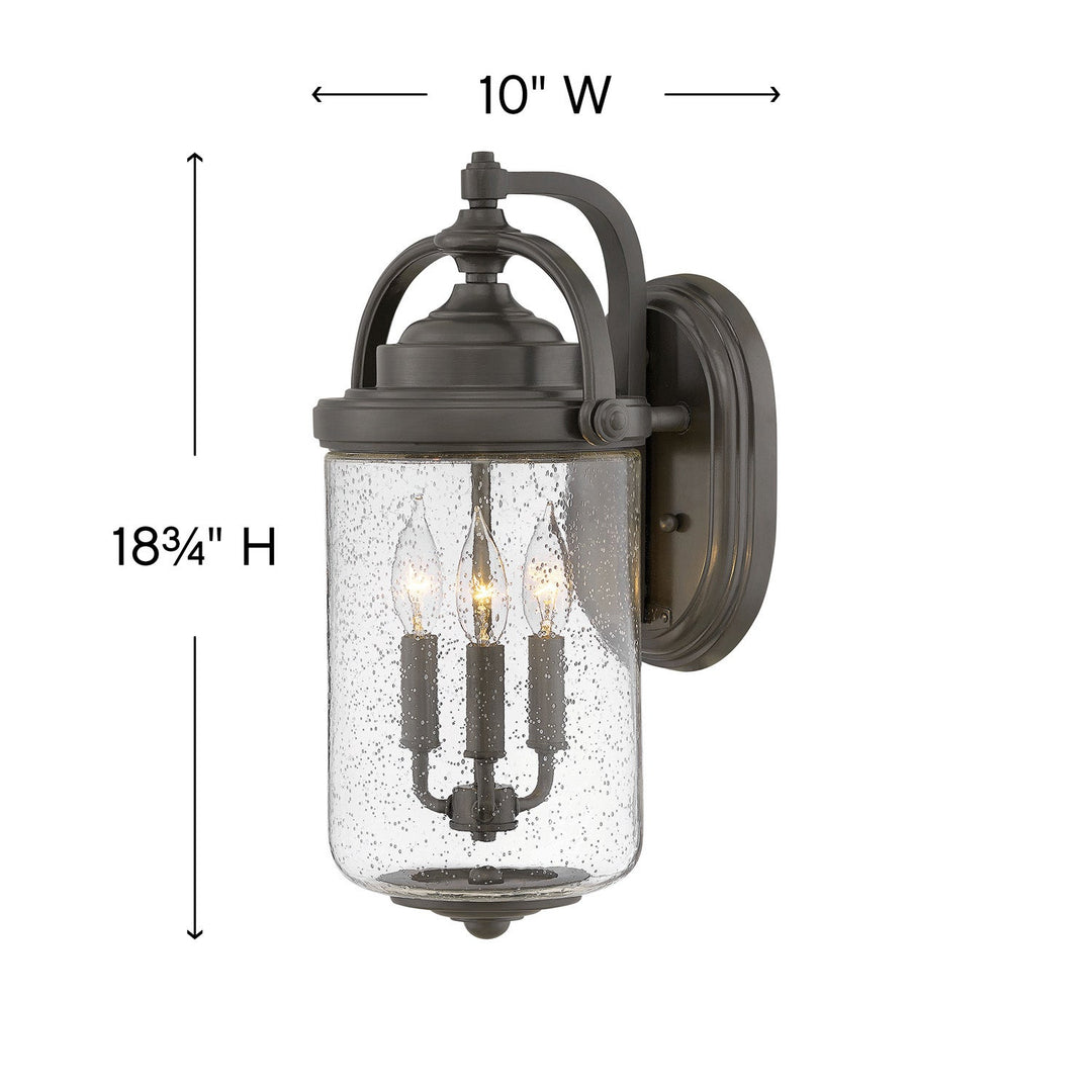 Willoughby Wall Mount Lantern