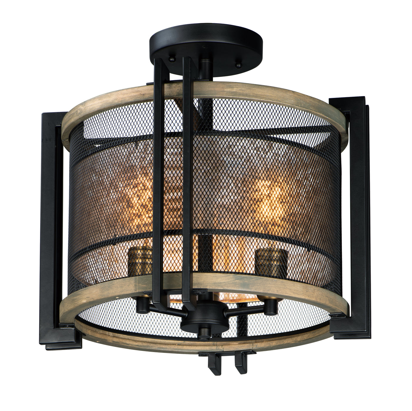 Boundry - 3 Light Flush Mount