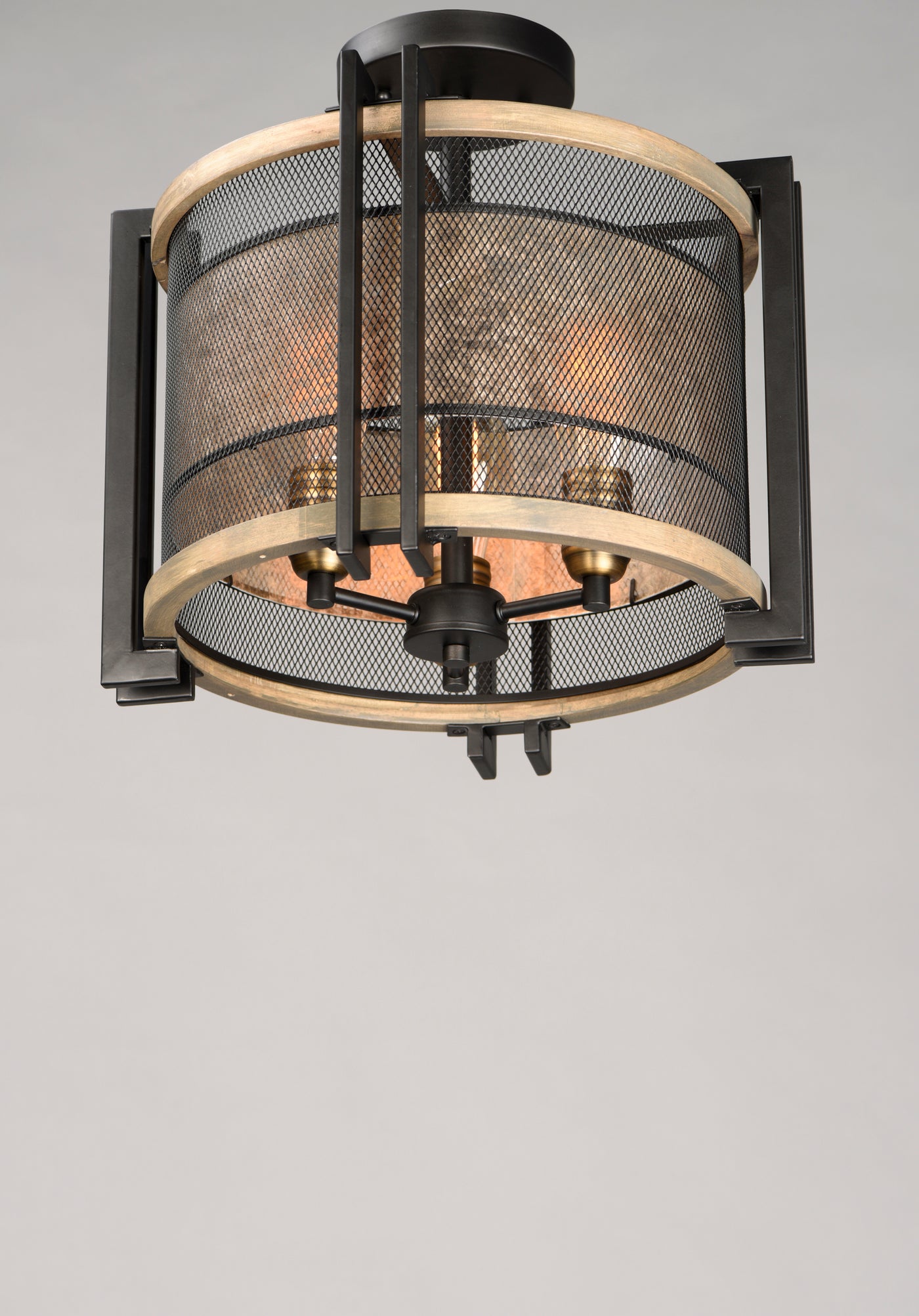 Boundry - 3 Light Flush Mount