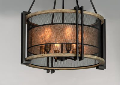 Boundry - 6 Light Chandelier
