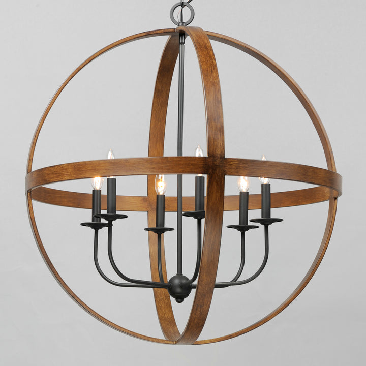 Compass Pendant APBK alternate view