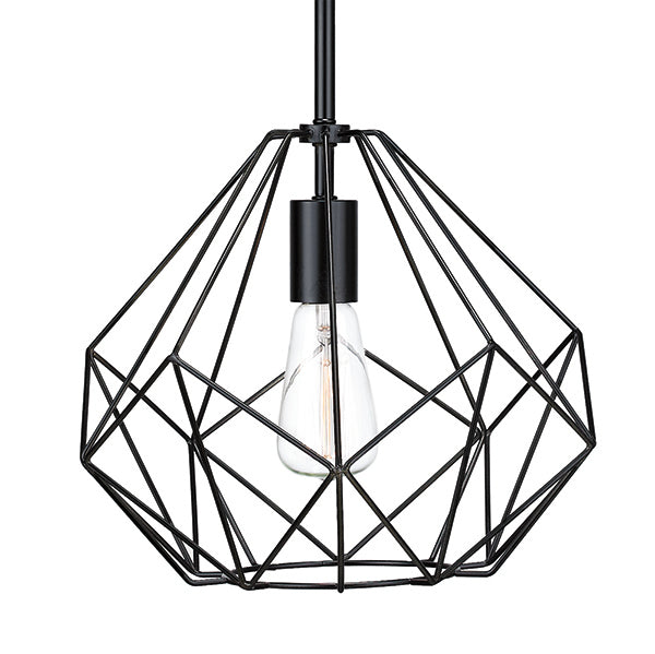 Parallax Pendant in Black by Russell
