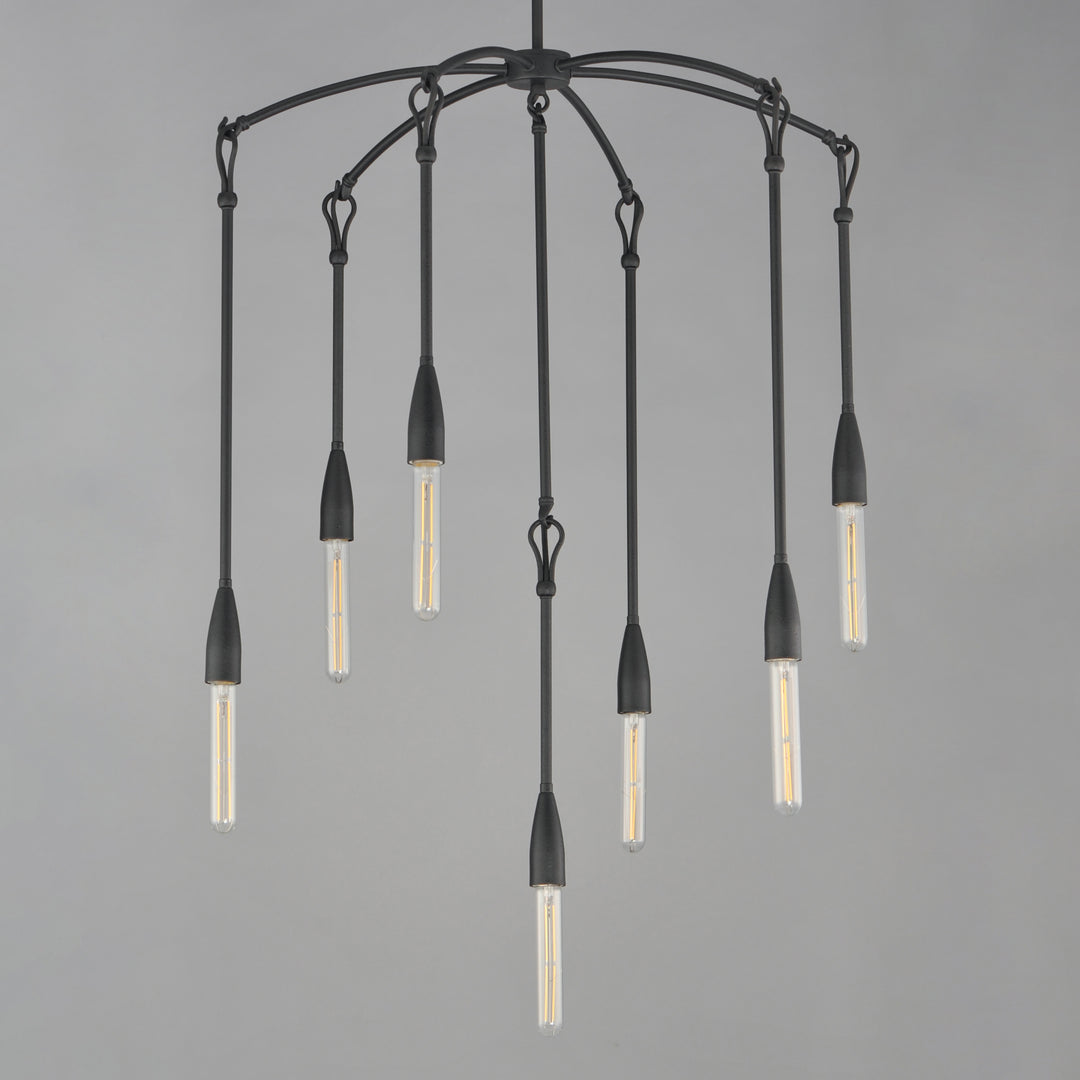 Pioneer 7-Light Chandelier Anthracite alternate view