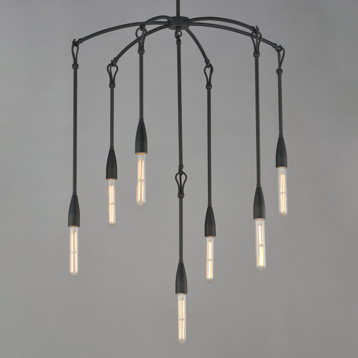 Pioneer 7-Light Chandelier Anthracite alternate view