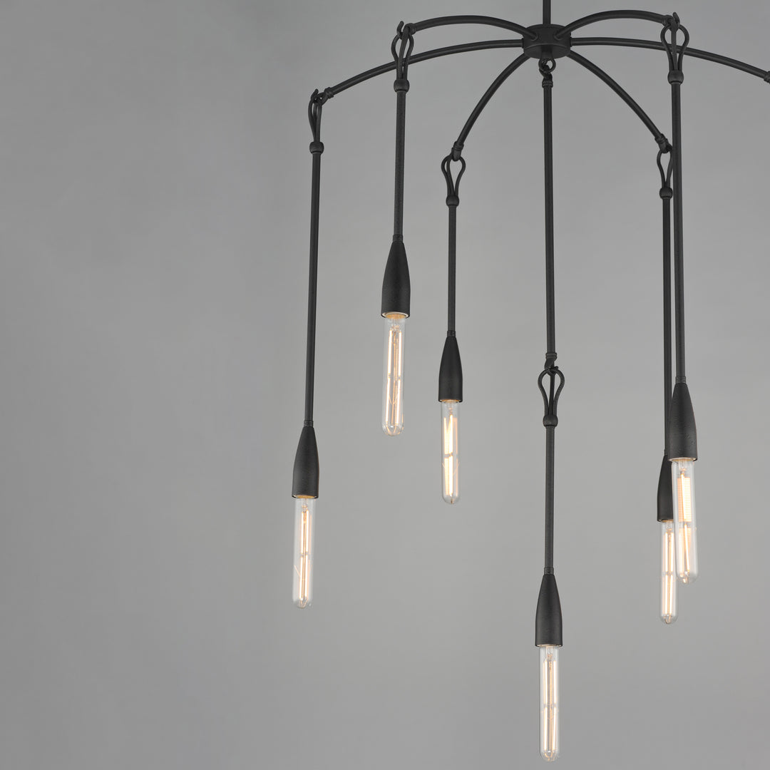 Pioneer 7-Light Chandelier Anthracite alternate view