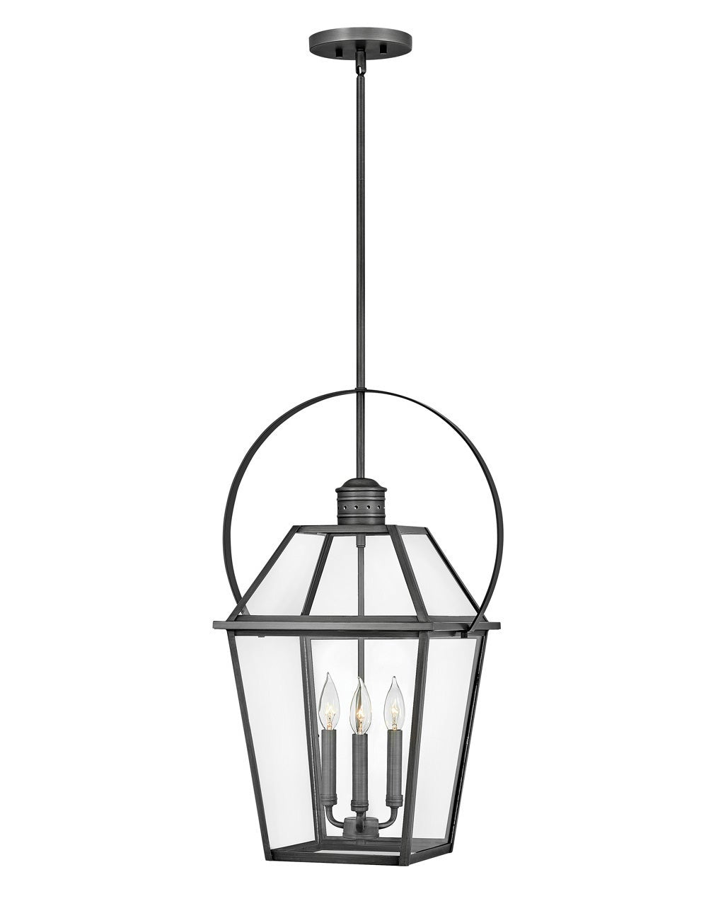 Nouvelle Large Hanging Lantern by Hinkley