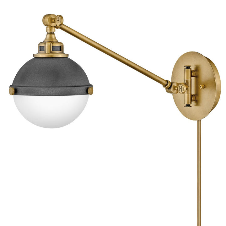 Fletcher Small Swing Arm Single Light Sconce