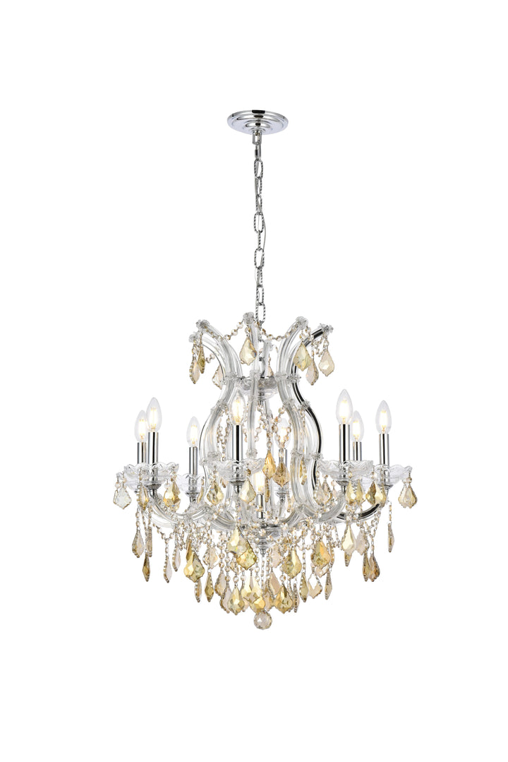 Maria Theresa Crystal Chandelier by Elegant - view 8
