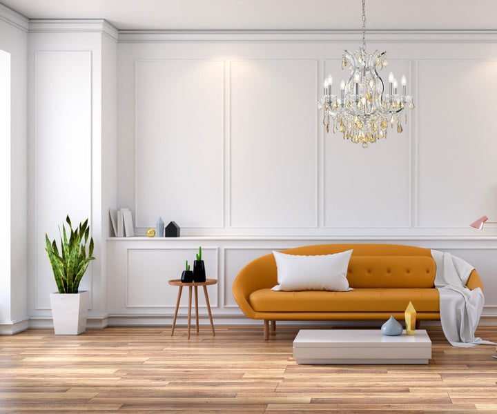 Maria Theresa Crystal Chandelier by Elegant - view 9