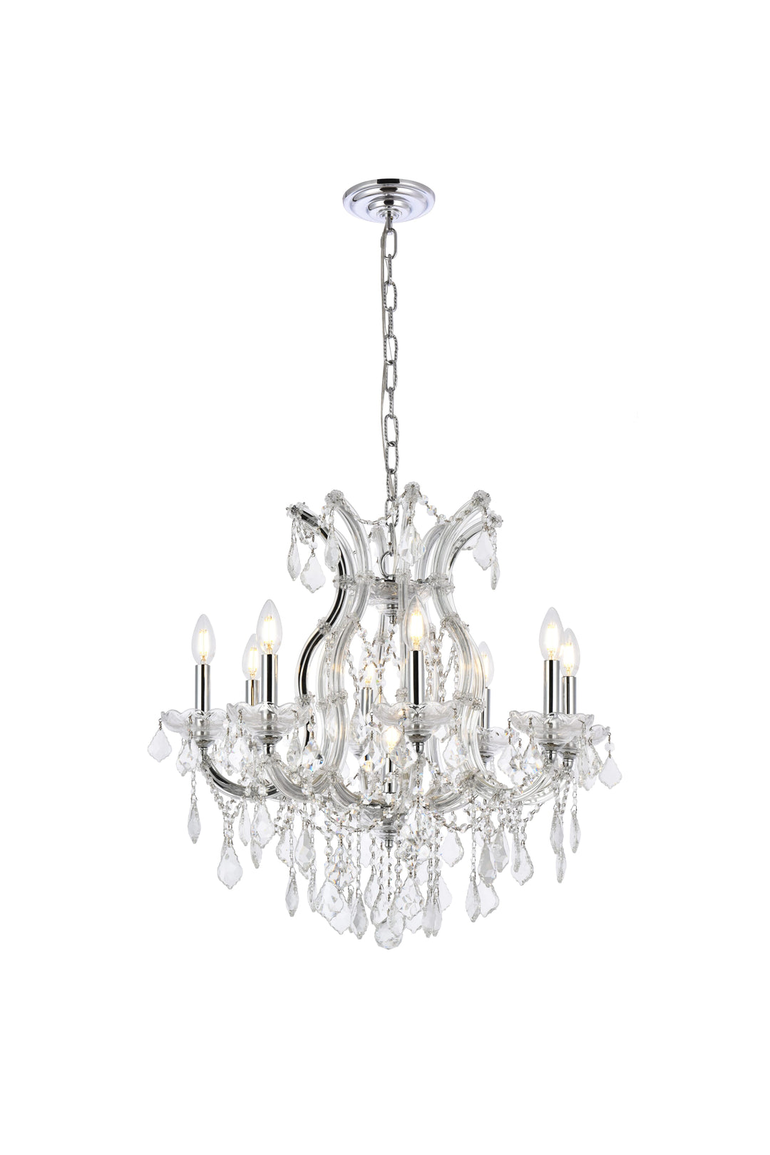 Maria Theresa Crystal Chandelier by Elegant - view 2