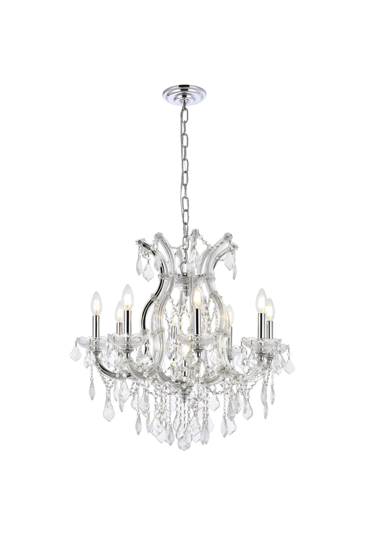 Maria Theresa Crystal Chandelier by Elegant - view 2