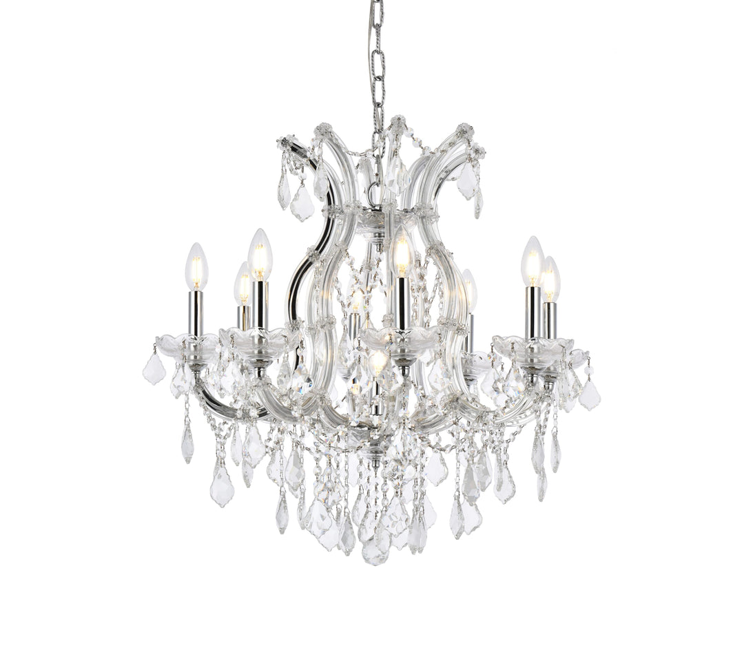 Maria Theresa Crystal Chandelier by Elegant - view 4