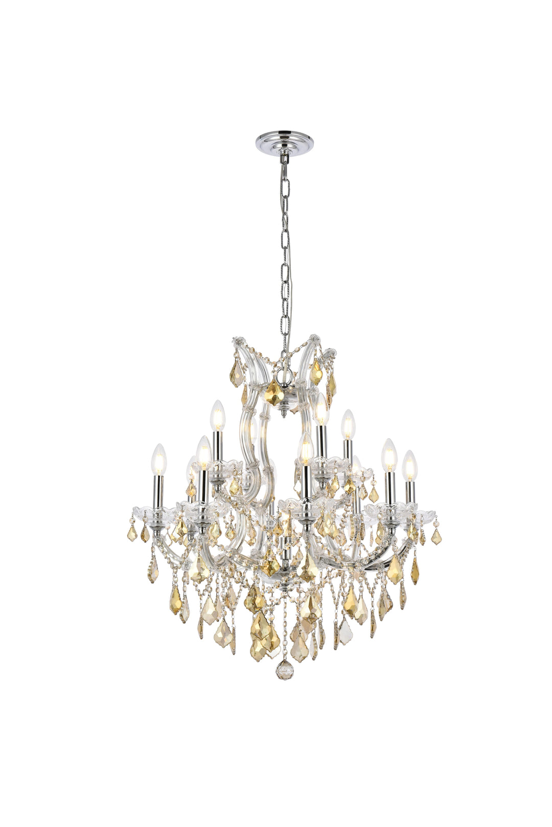 Maria Theresa Crystal Chandelier by Elegant - view 38