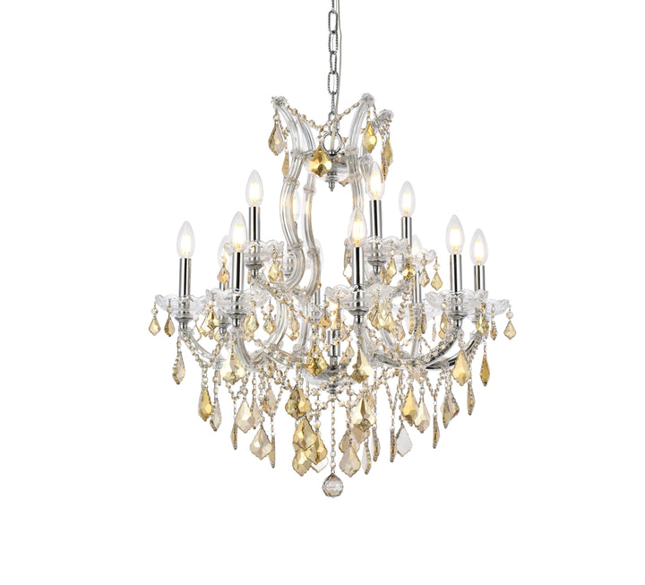 Maria Theresa Crystal Chandelier by Elegant - view 40