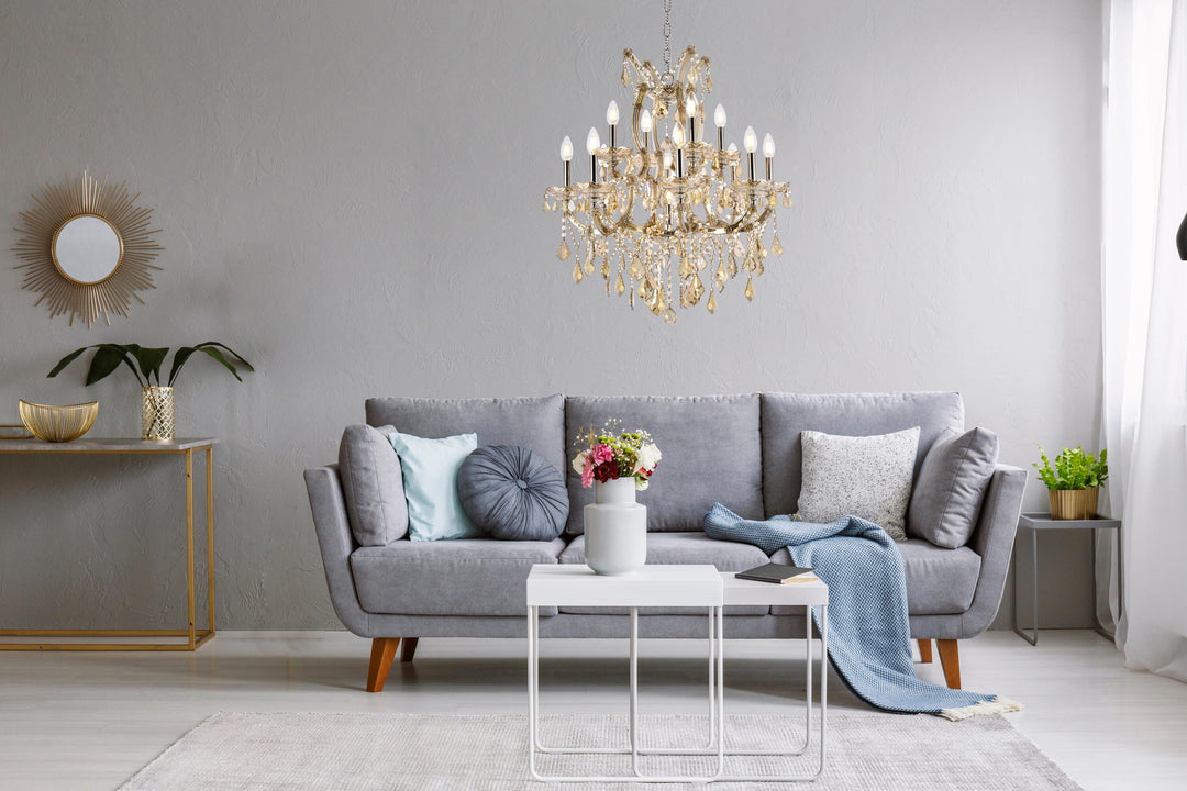 Maria Theresa Crystal Chandelier by Elegant - view 57
