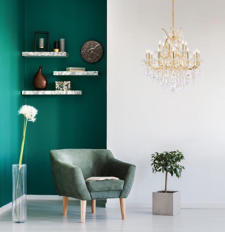 Maria Theresa Crystal Chandelier by Elegant - view 75