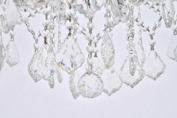 Maria Theresa Crystal Flush Mount by Elegant - view 5