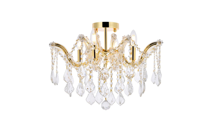 Maria Theresa Crystal Flush Mount by Elegant - view 11