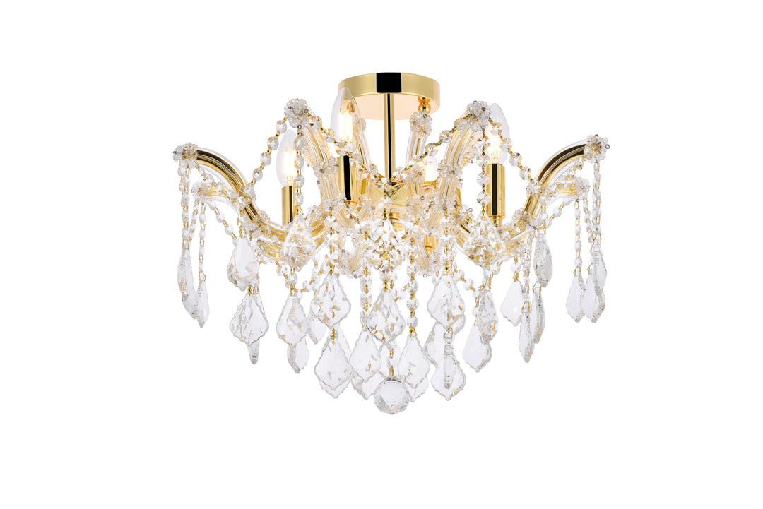 Maria Theresa Crystal Flush Mount by Elegant - view 13