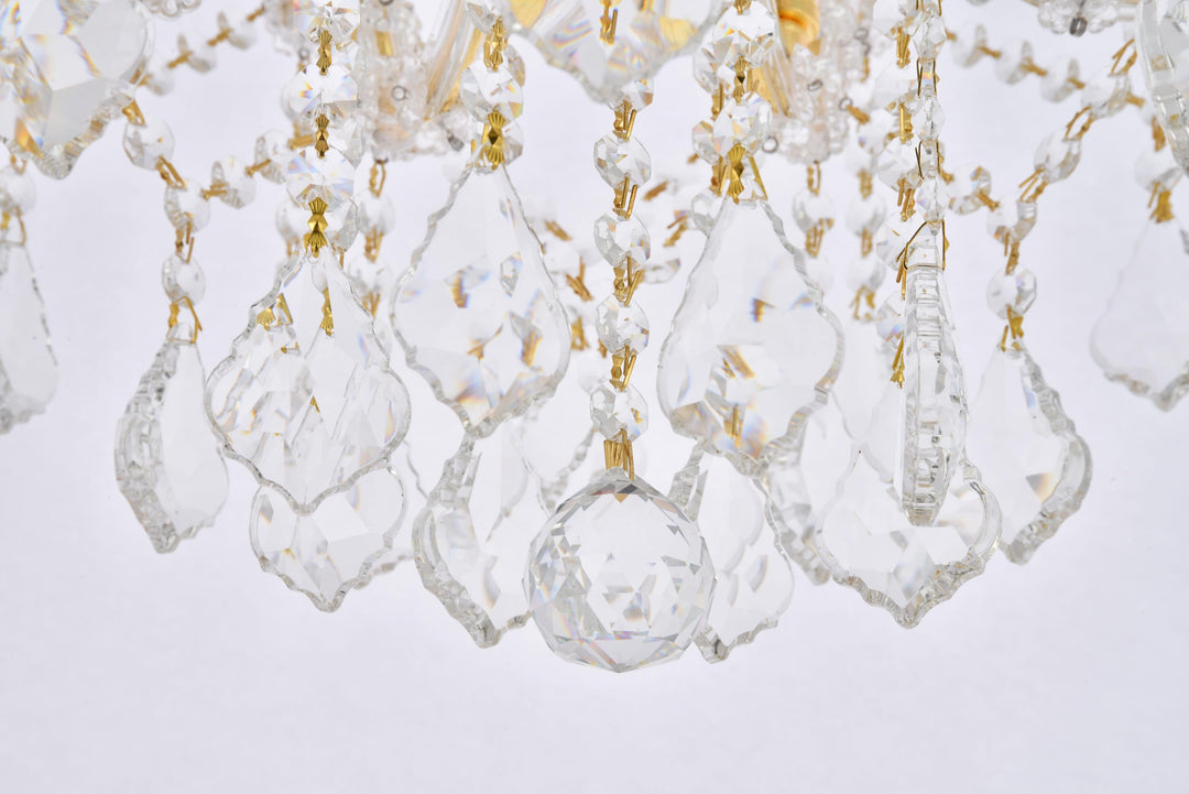 Maria Theresa Crystal Flush Mount by Elegant - view 14