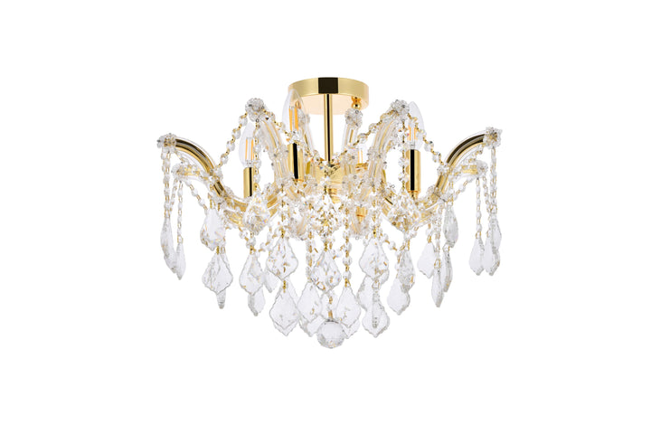 Maria Theresa Crystal Flush Mount by Elegant - view 17