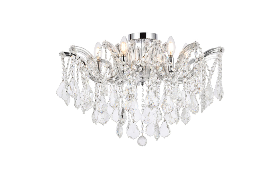Maria Theresa Crystal Flush Mount by Elegant - view 20