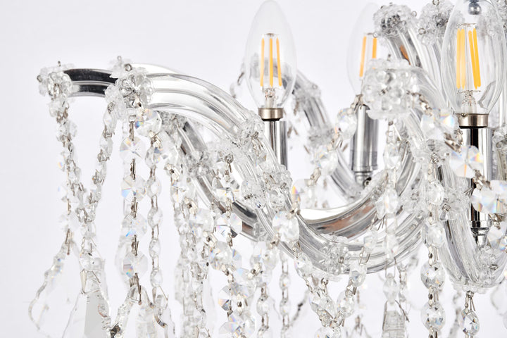 Maria Theresa Crystal Flush Mount by Elegant - view 25
