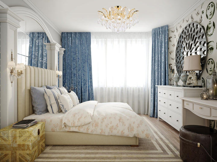 Maria Theresa Crystal Flush Mount by Elegant - view 31