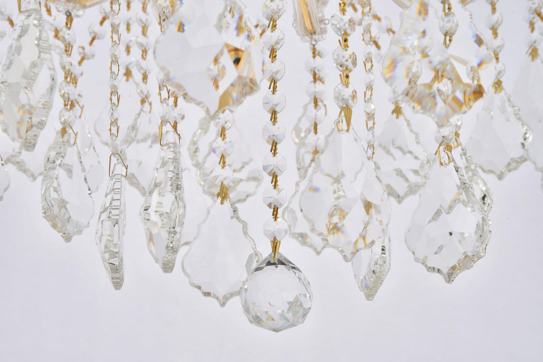 Maria Theresa Crystal Flush Mount by Elegant - view 33