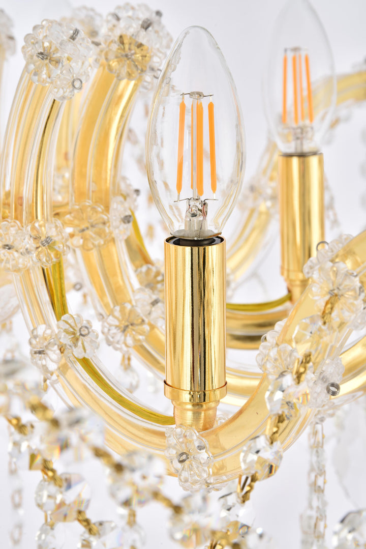Maria Theresa Crystal Flush Mount by Elegant - view 34