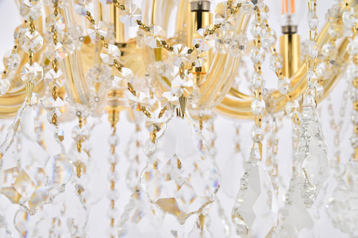 Maria Theresa Crystal Flush Mount by Elegant - view 35