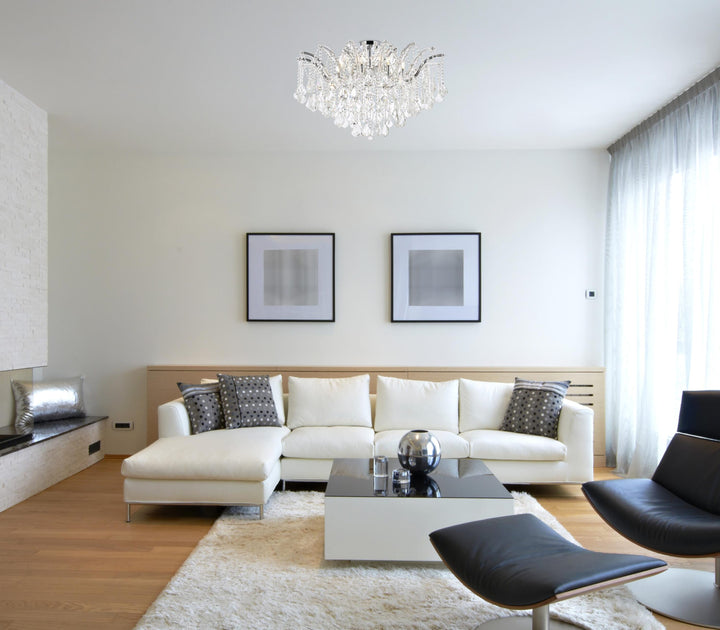 Maria Theresa Crystal Flush Mount by Elegant - view 40