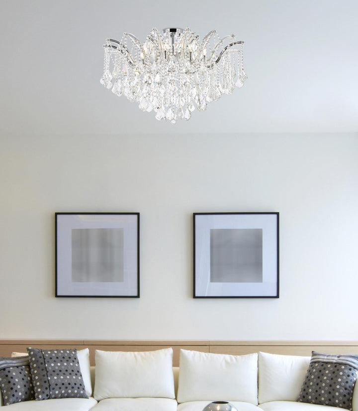 Maria Theresa Crystal Flush Mount by Elegant - view 46