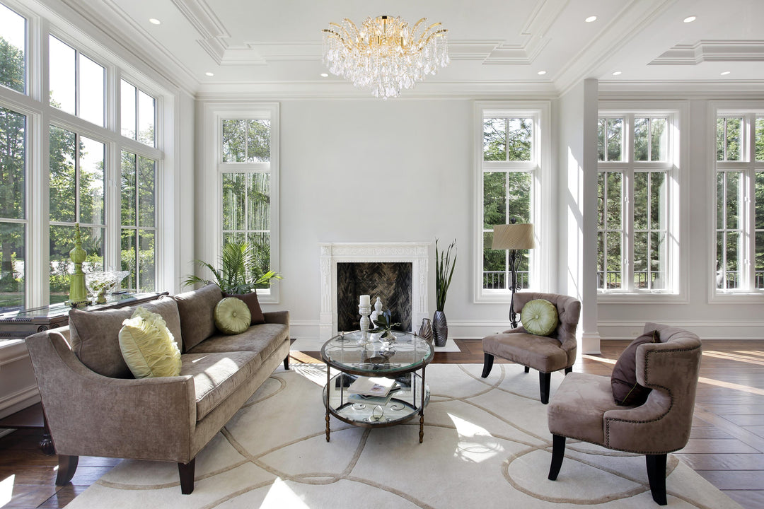 Maria Theresa Crystal Flush Mount by Elegant - view 49