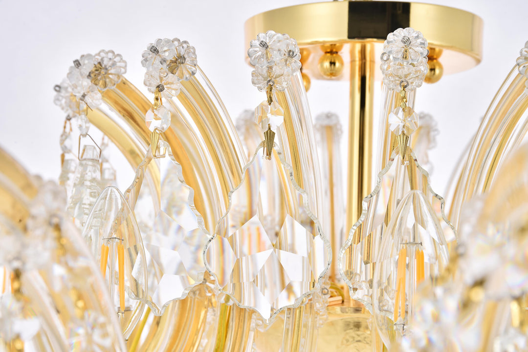 Maria Theresa Crystal Flush Mount by Elegant - view 52