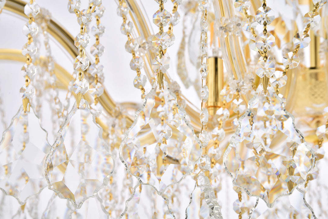 Maria Theresa Crystal Flush Mount by Elegant - view 53