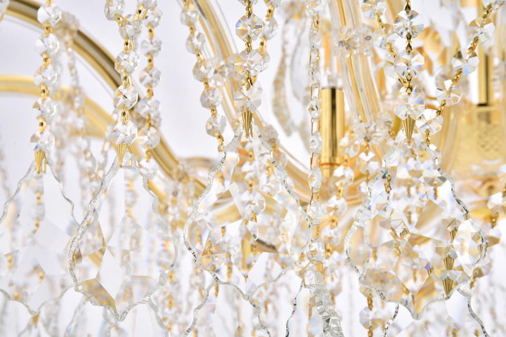 Maria Theresa Crystal Flush Mount by Elegant - view 53