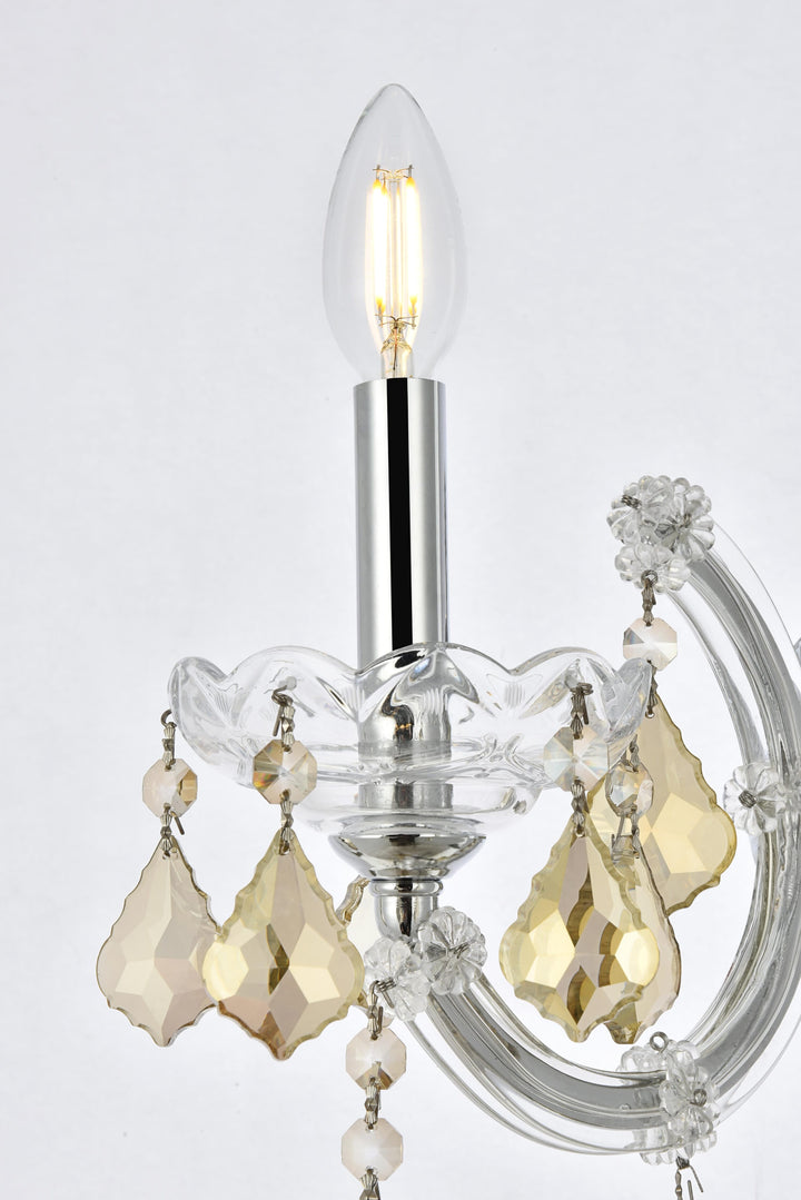Maria Theresa Crystal Wall Sconce by Elegant - view 11