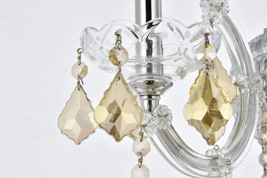 Maria Theresa Crystal Wall Sconce by Elegant - view 12