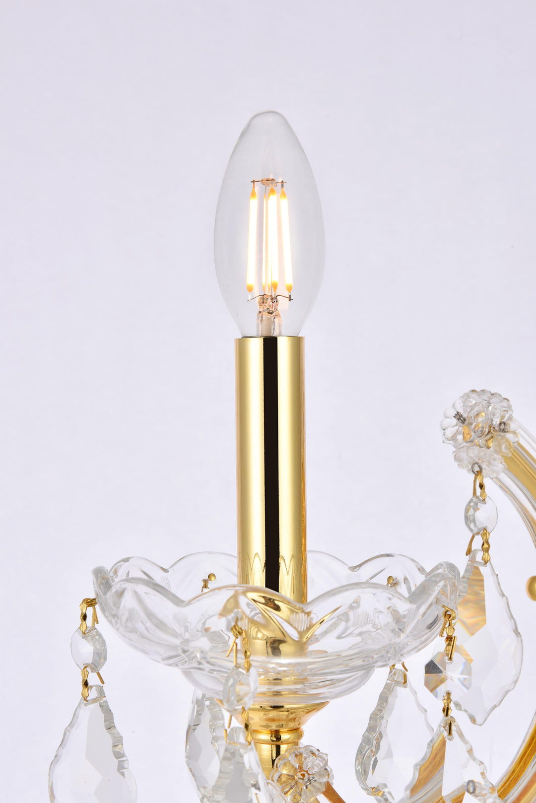 Maria Theresa Crystal Wall Sconce by Elegant - view 17