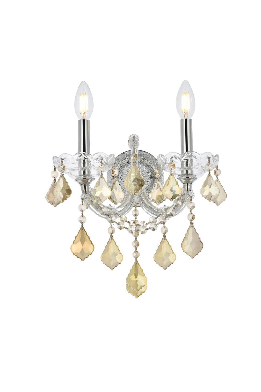 Maria Theresa Crystal Wall Sconce by Elegant - view 45