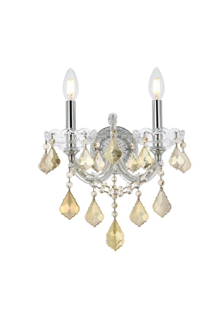 Maria Theresa Crystal Wall Sconce by Elegant - view 45