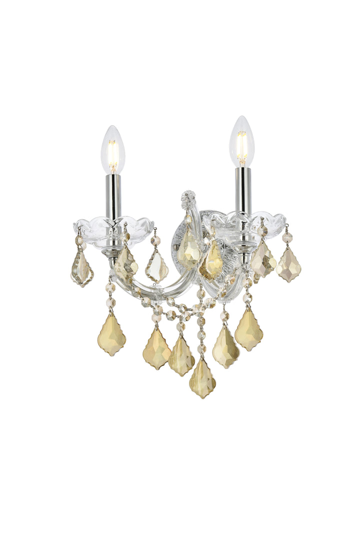 Maria Theresa Crystal Wall Sconce by Elegant - view 47