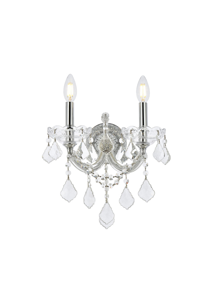 Maria Theresa Crystal Wall Sconce by Elegant - view 27