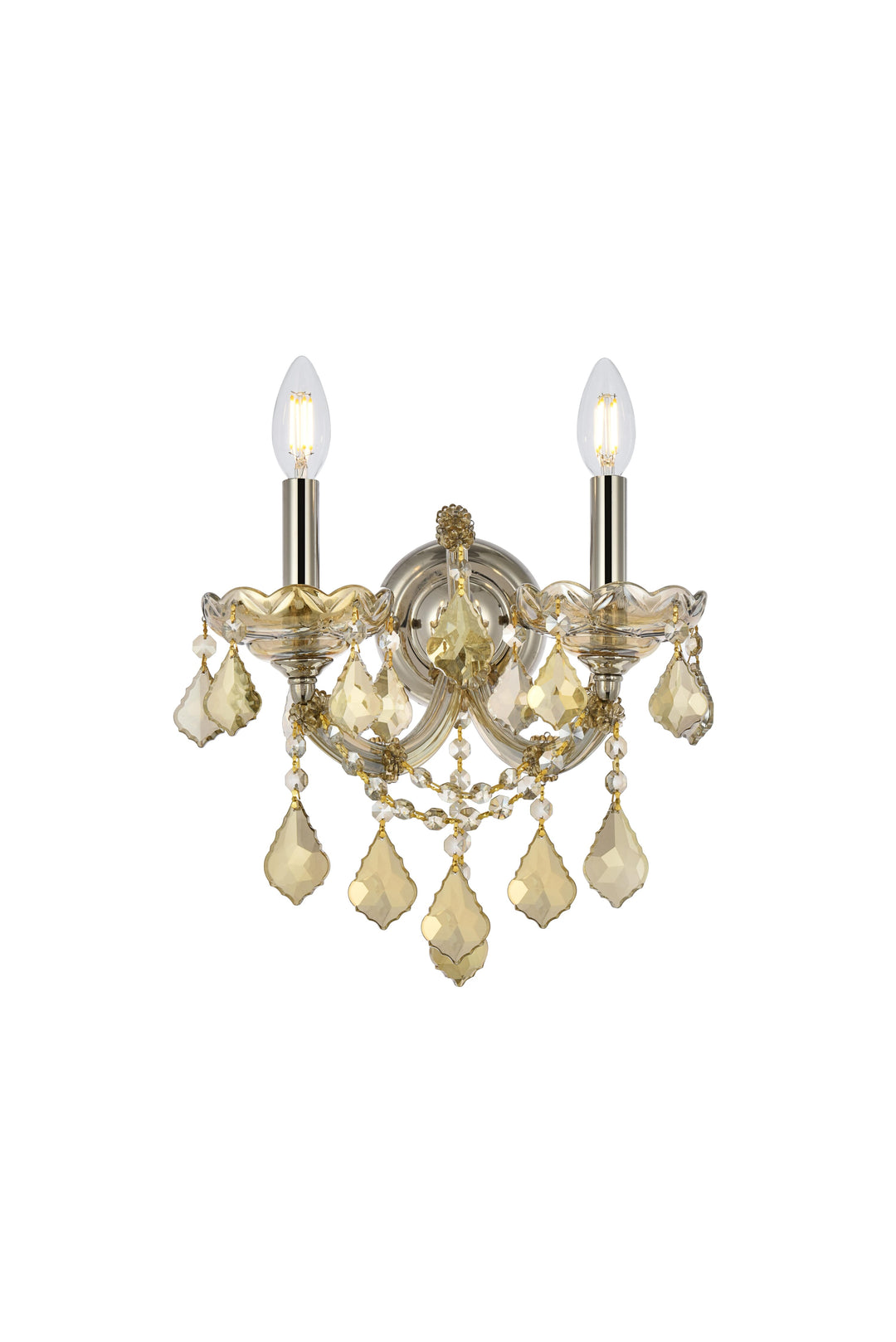 Maria Theresa Crystal Wall Sconce by Elegant - view 100