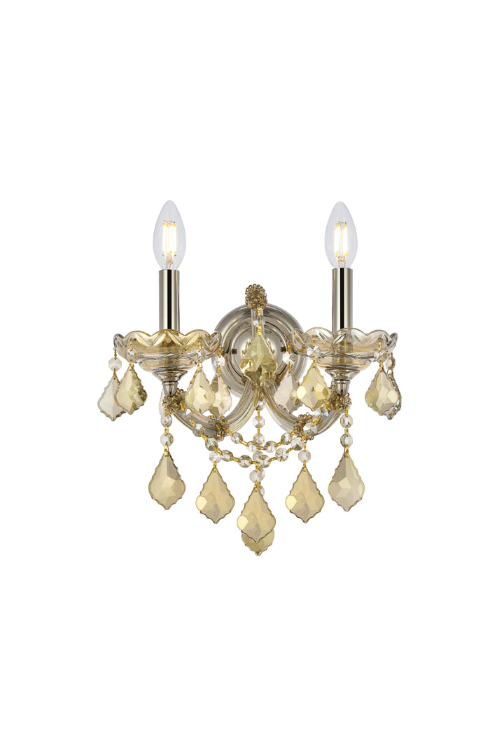 Maria Theresa Crystal Wall Sconce by Elegant - view 100